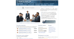 Desktop Screenshot of information-juridique.com